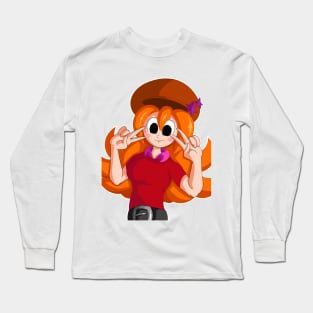 Mona Cute Peace Long Sleeve T-Shirt